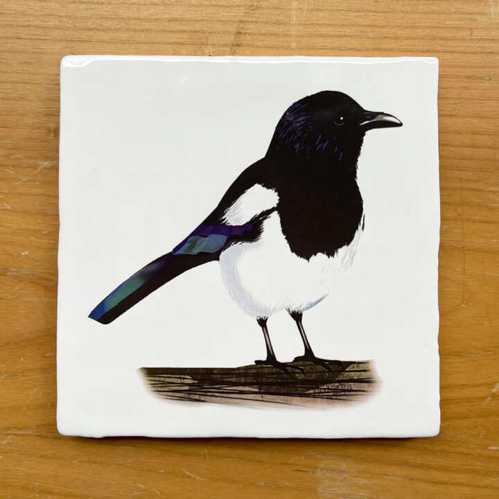Magpie - Vintage Style Tile