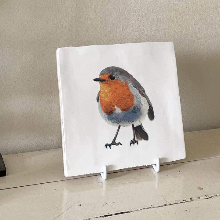 Robin II Vintage Style Tile - Image 4