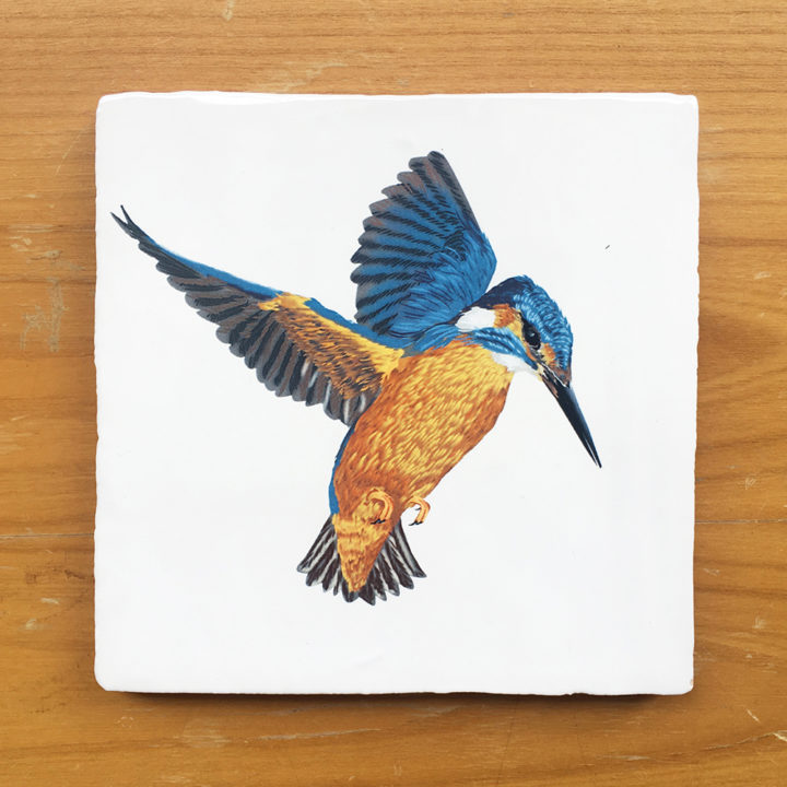 3 Season's Tiles - Kingfishers - Image 5