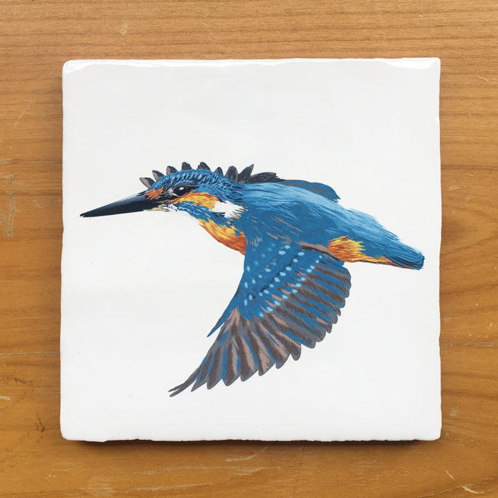 3 Season's Tiles - Kingfishers - Image 4