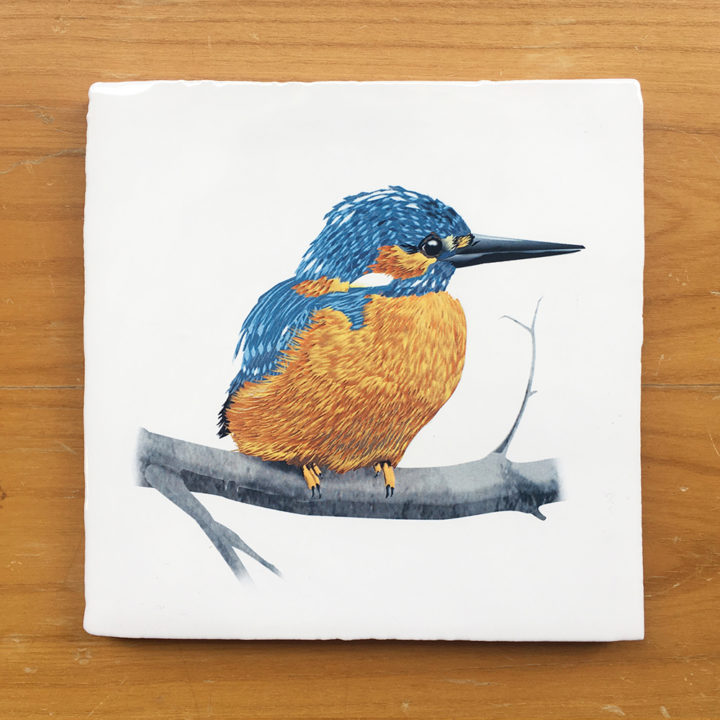 3 Season's Tiles - Kingfishers - Image 6