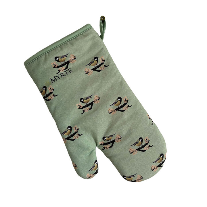 Great tit Potholder, Oven Mitt and Dish Towel - Image 5