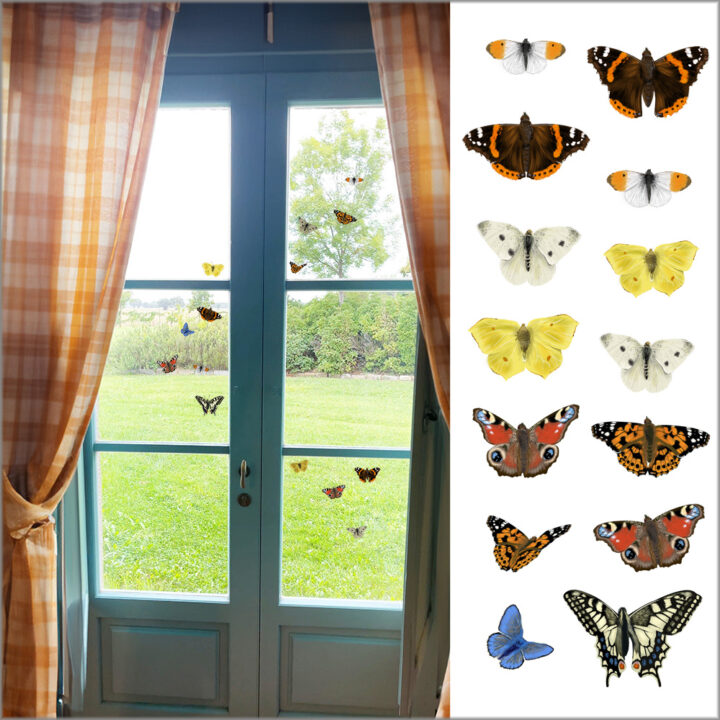 Butterflies Double-sided Window Sticker