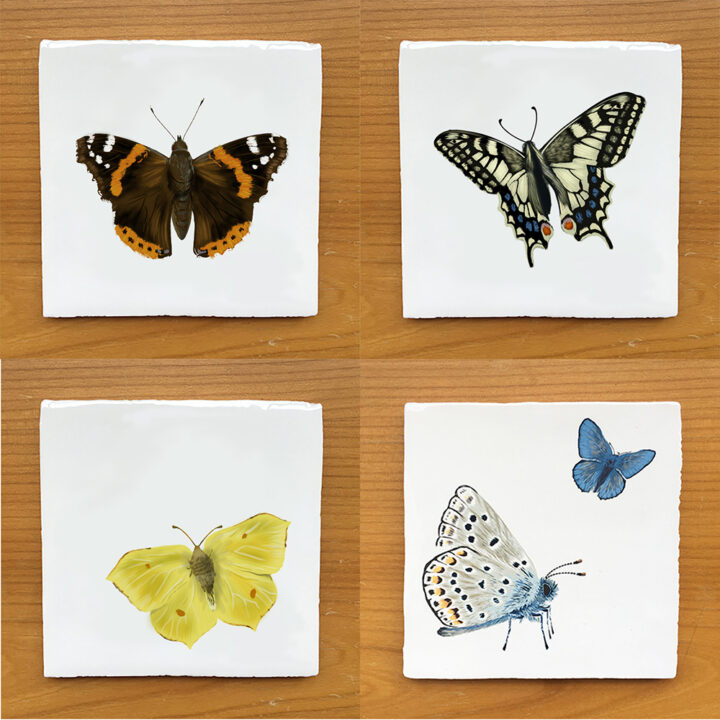 8 tiles - Butterflies - Image 2