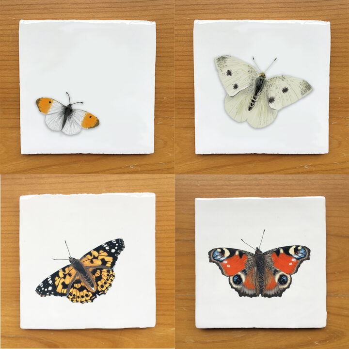 8 tiles - Butterflies - Image 3